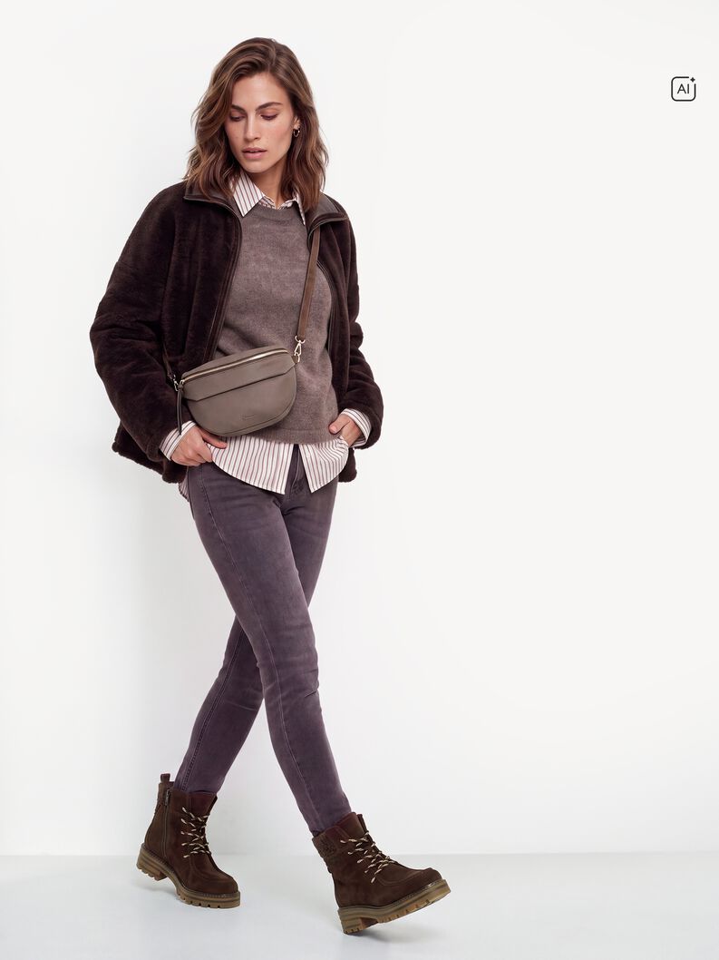 Bootie - brown warm lining, MOCCA, hi-res