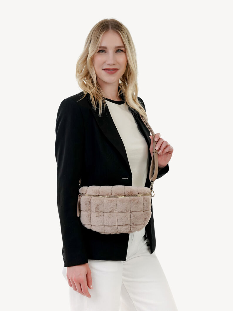 Satchel - brown, taupe, hi-res