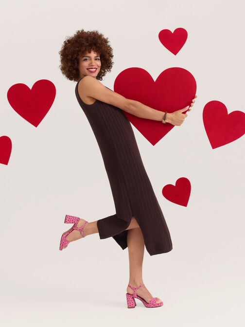 Heeled sandal, PINK COMB, hi-res