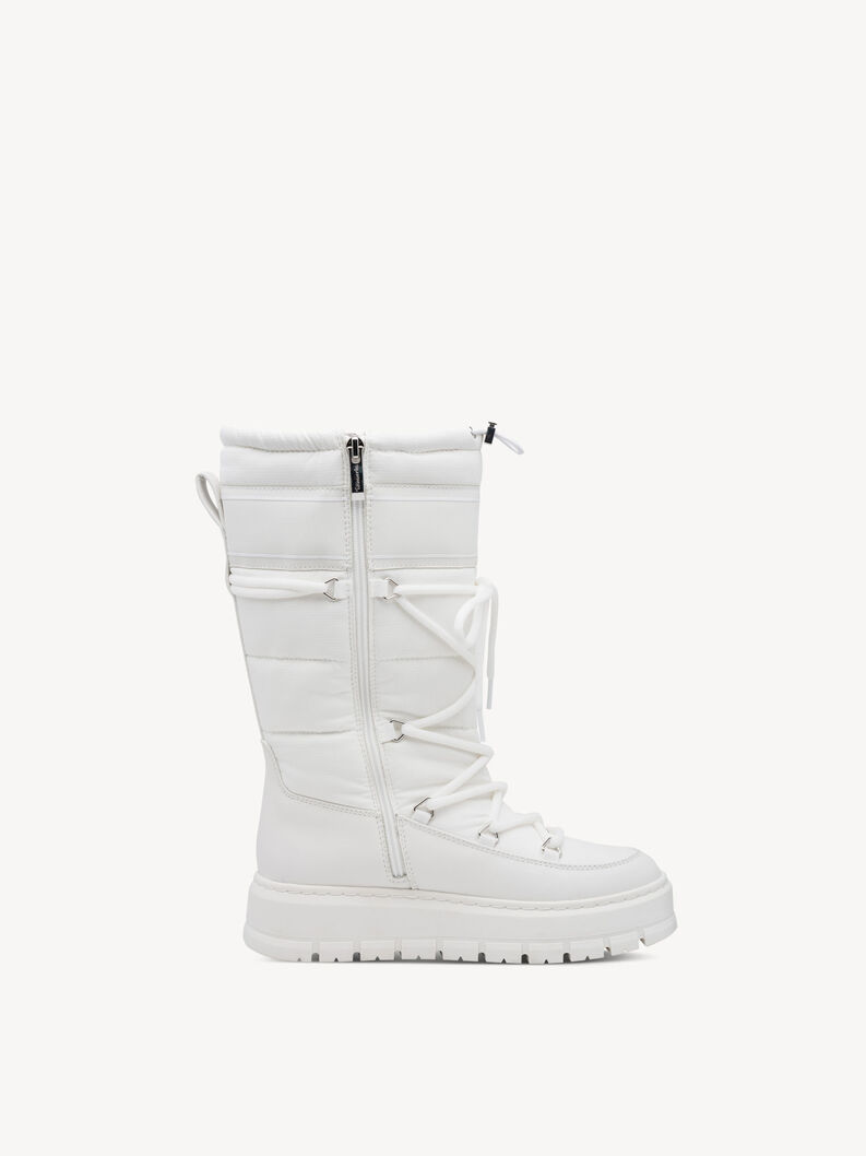 Bottine - blanc doublure chaude, WHITE, hi-res