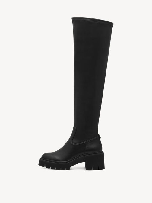 Overknee boots, BLACK, hi-res