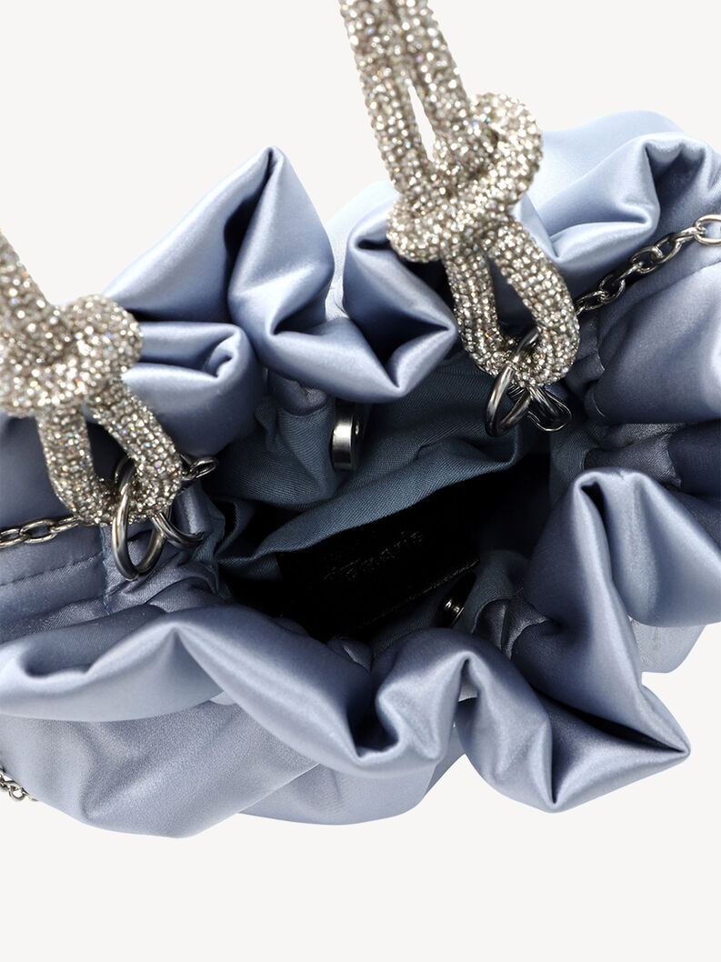 Clutch bag - blue, crystal blue, hi-res