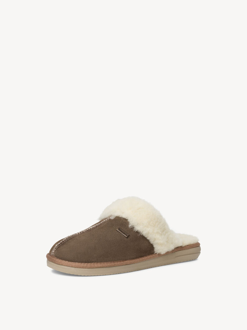 Klapki - beżowy, TAUPE, hi-res