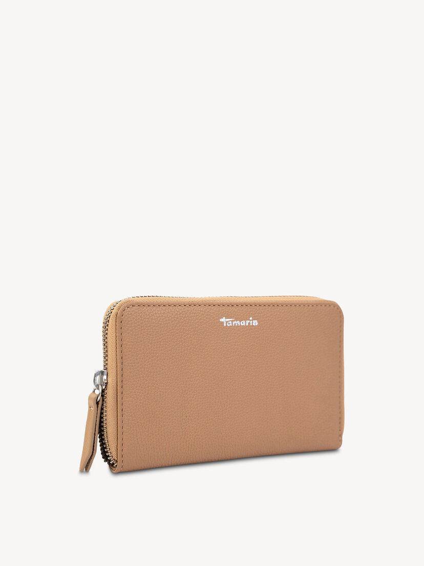 Leren Portemonnee - beige, sahara, hi-res