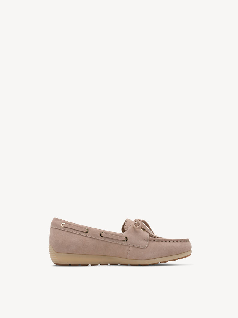 Slipper en cuir - beige, beige, hi-res