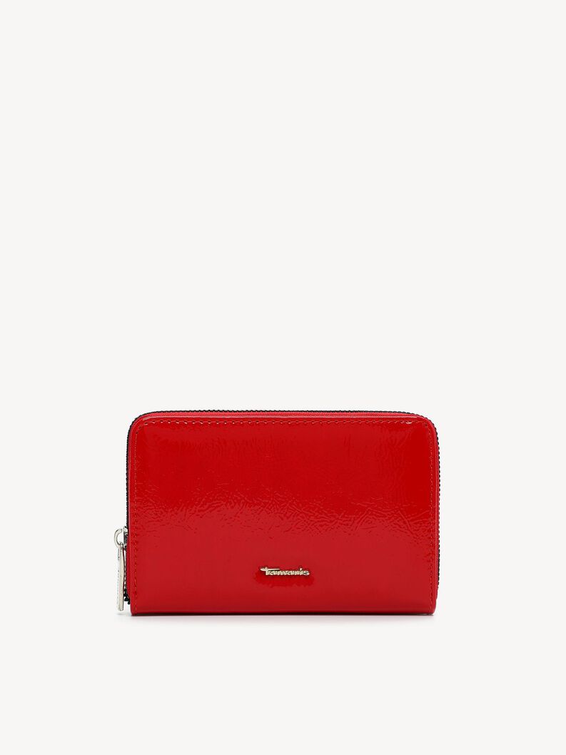 Wallet, red, hi-res