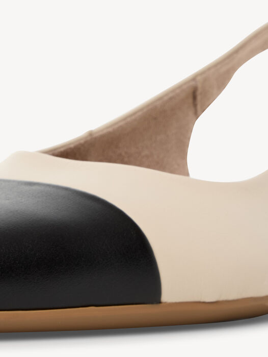 Slingpumps, IVORY LEA.COMB, hi-res