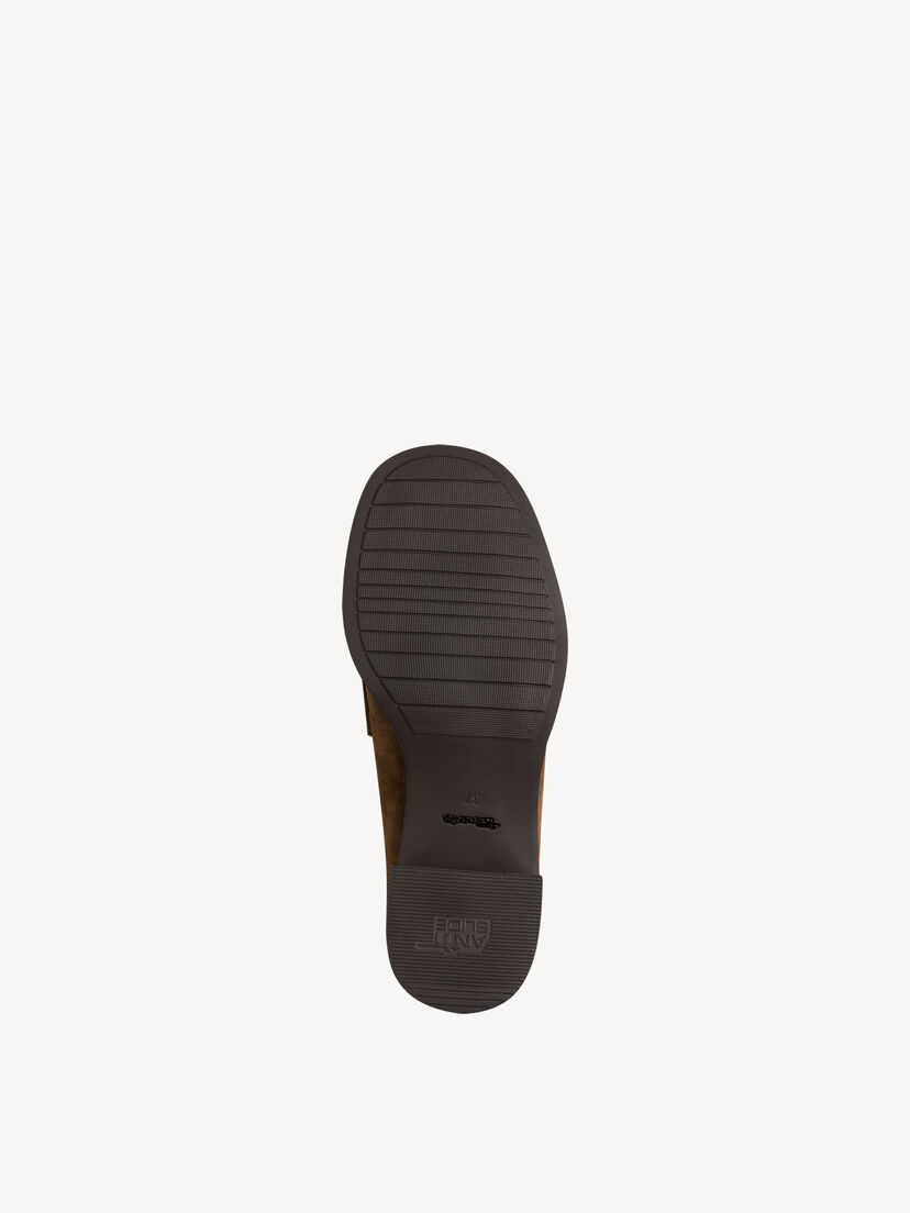 Leren Trotteur - bruin, COGNAC SUEDE, hi-res
