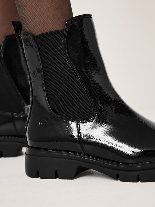 Bottine Chelsea, BLACK PATENT, hi-res