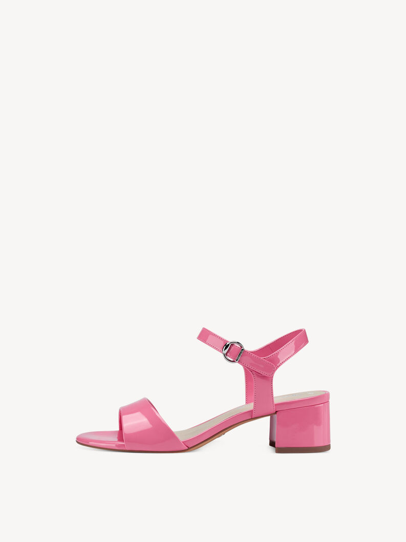 Sandálky - růžová, CANDY PATENT, hi-res
