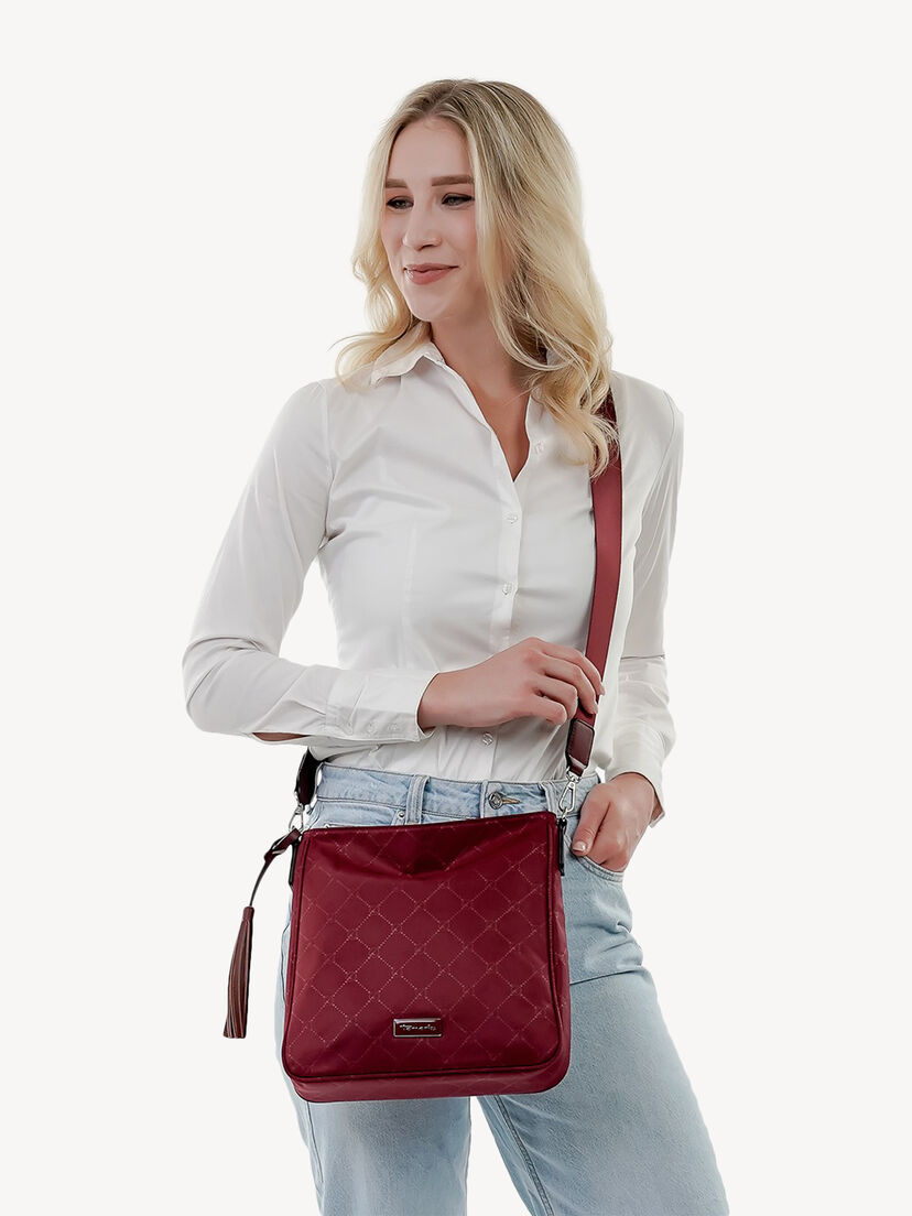 Schoudertas - rood, wine, hi-res