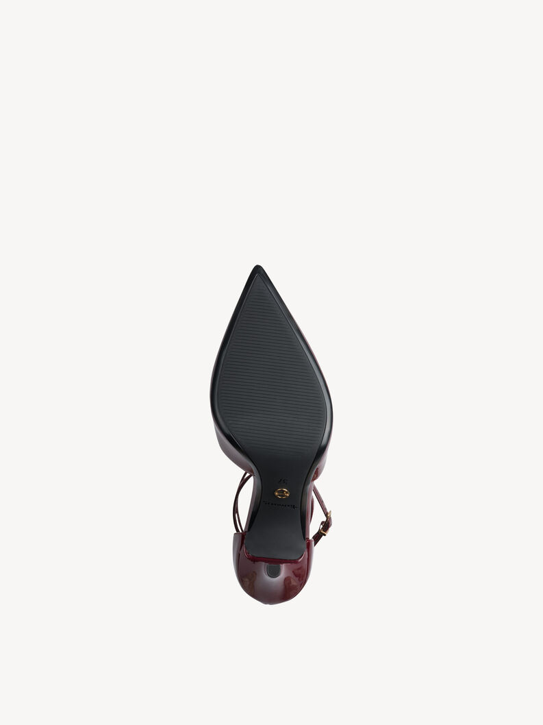 Pumps - red, MERLOT PATENT, hi-res
