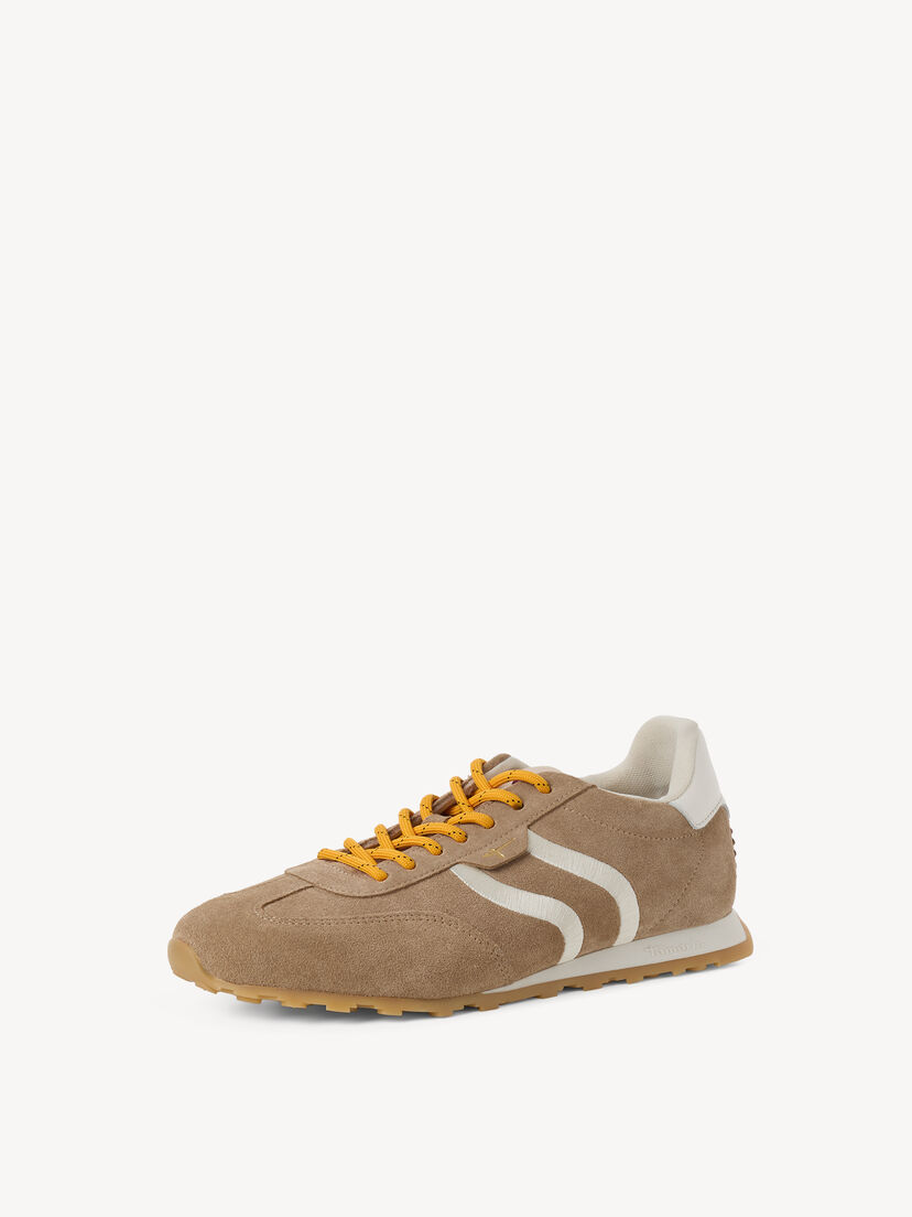 Leren Sneaker - beige, BEIGE COMB, hi-res