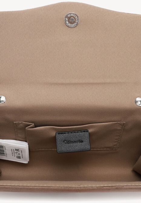 Clutch, taupe, hi-res