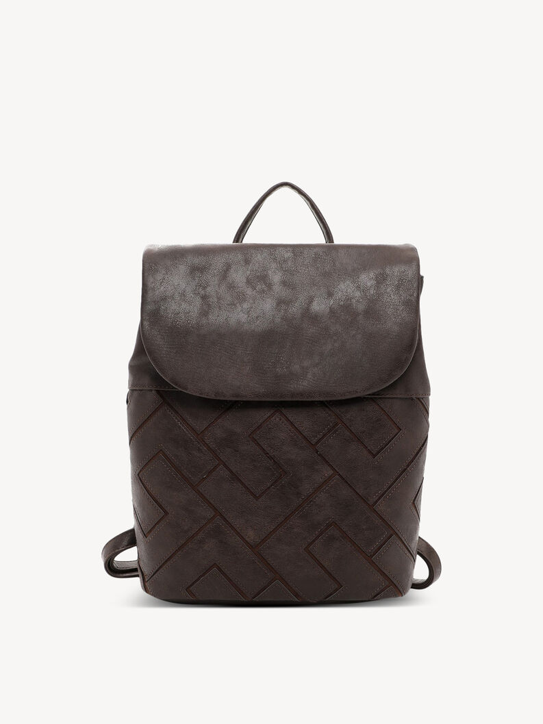 Backpack - brown, brown, hi-res