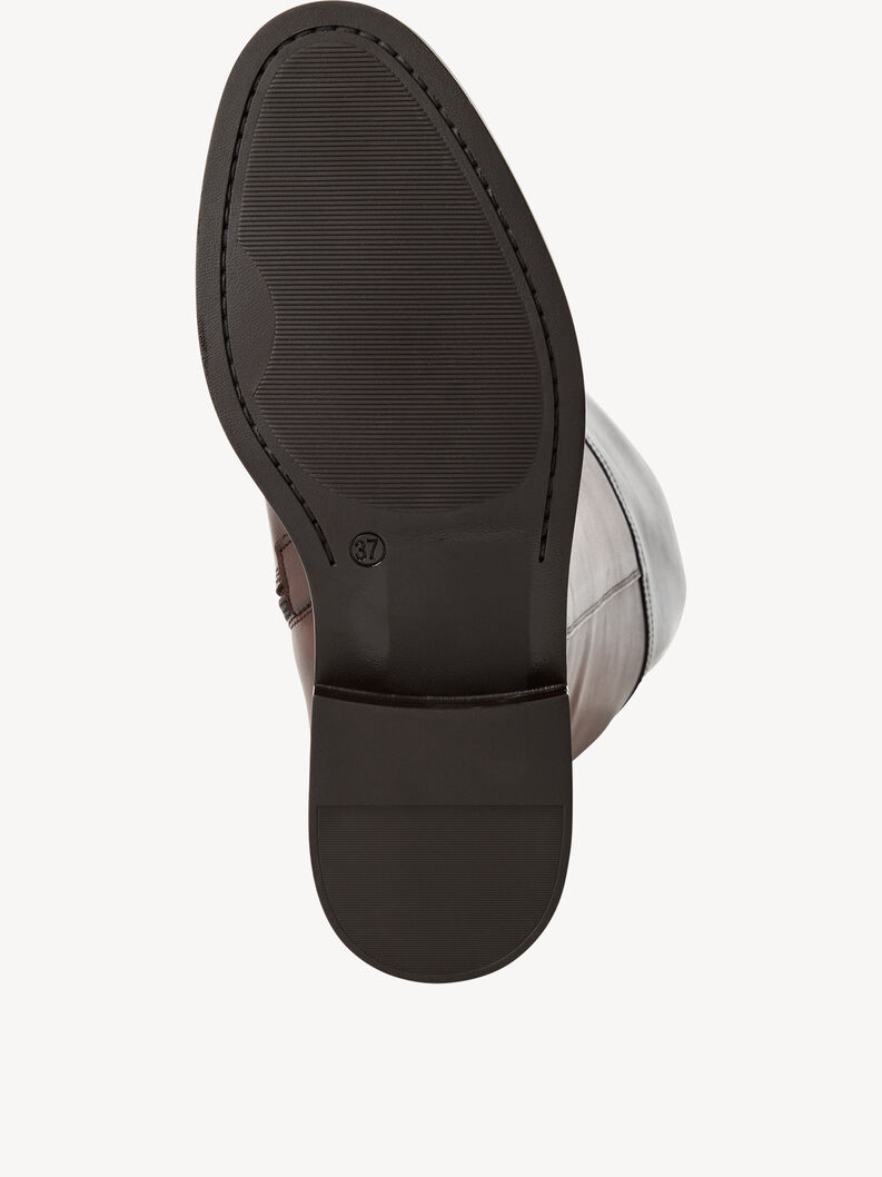 Lederstiefel - braun, COGNAC COMB, hi-res