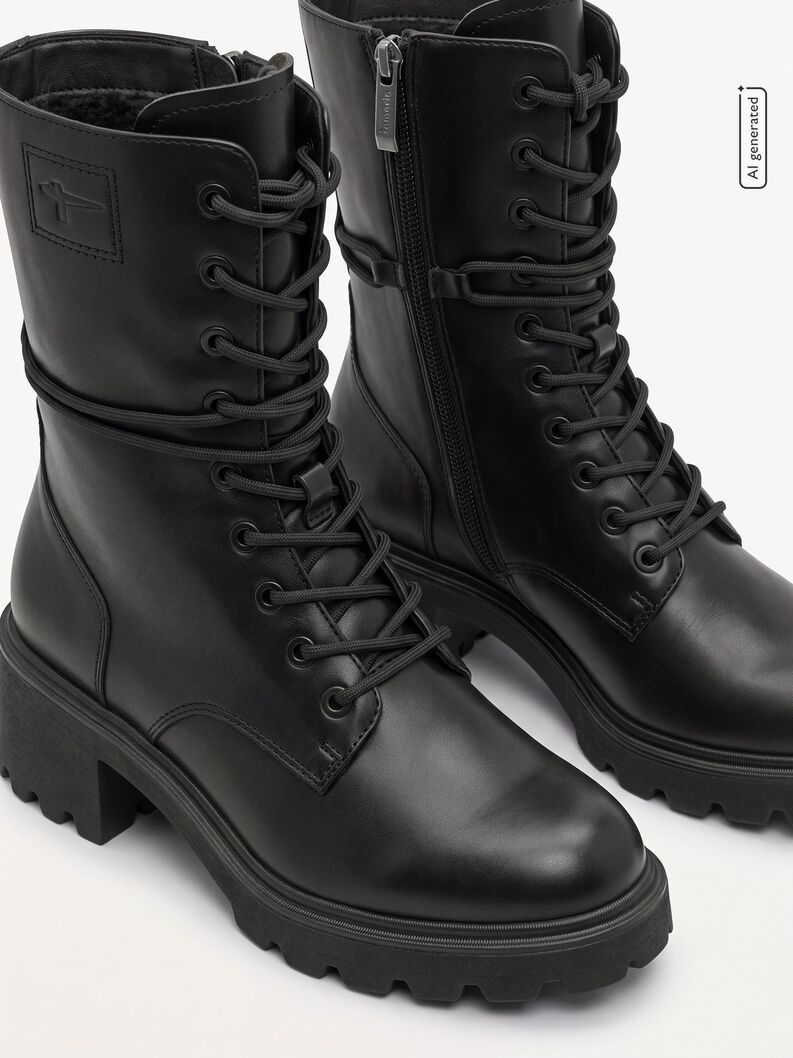 Stiefelette - schwarz, BLACK, hi-res