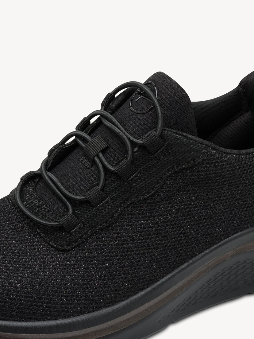 Sneaker - zwart, BLACK, hi-res