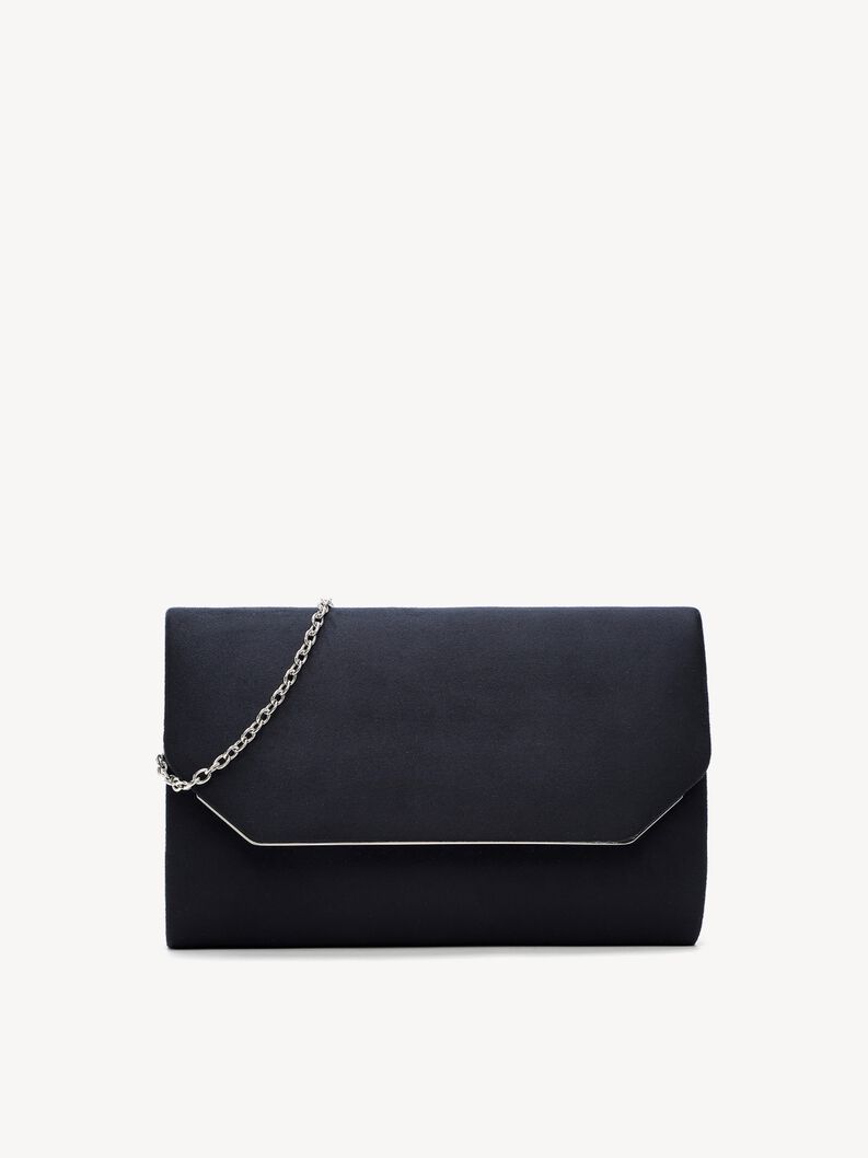 Clutch bag - blue, blue, hi-res