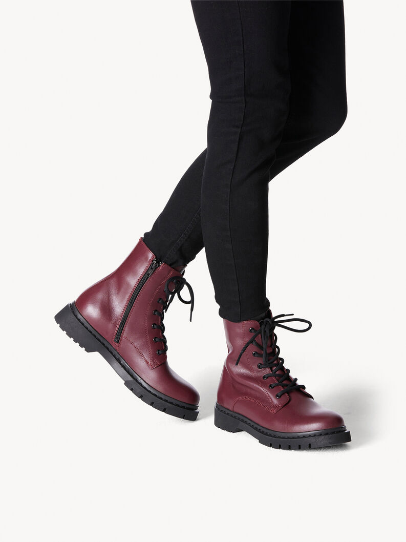 Stiefelette - rot, RED, hi-res