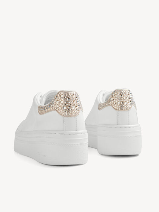 Sneaker, WHT/CHAMPAGNE, hi-res