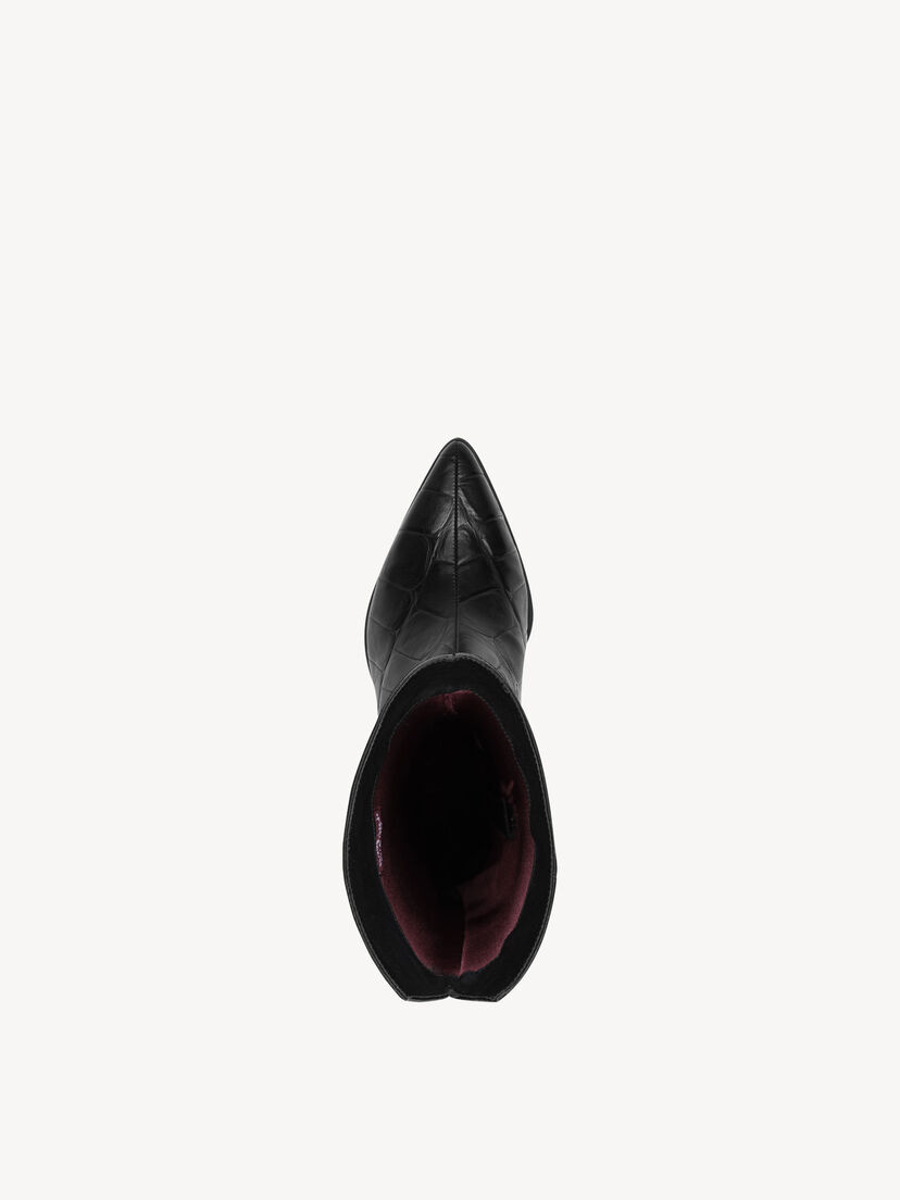 Laarzen - zwart, BLACK CROCO, hi-res