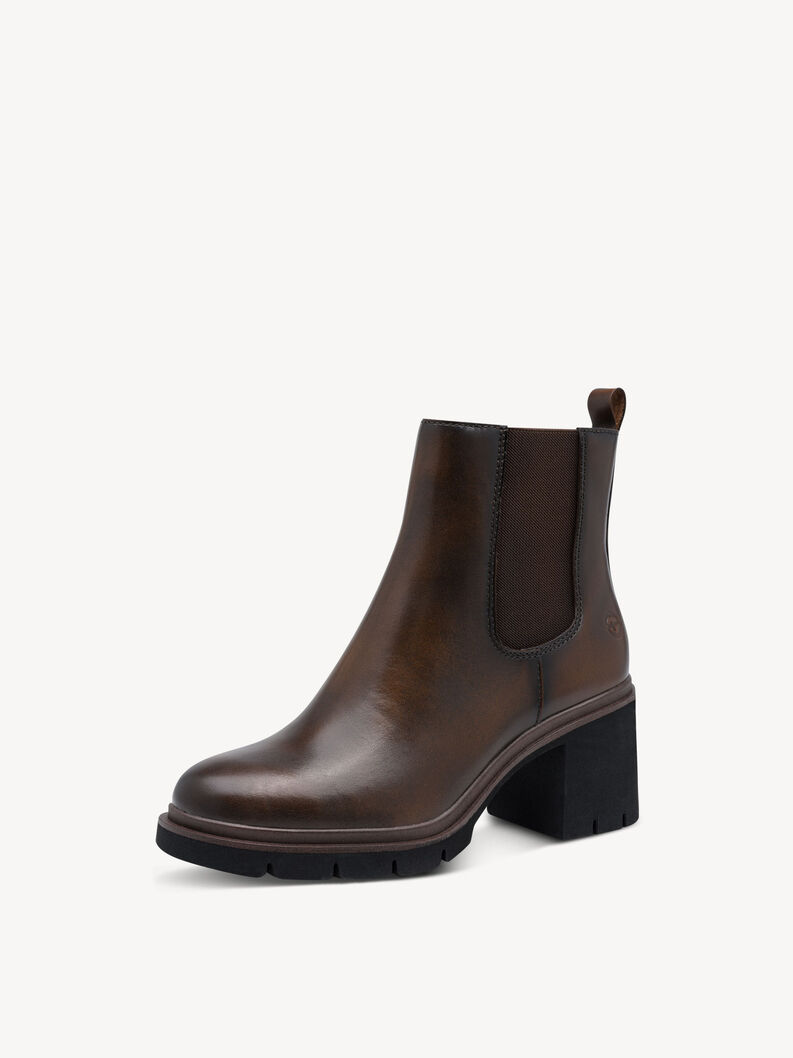 Bootie - brown, MOCCA SUEDE, hi-res