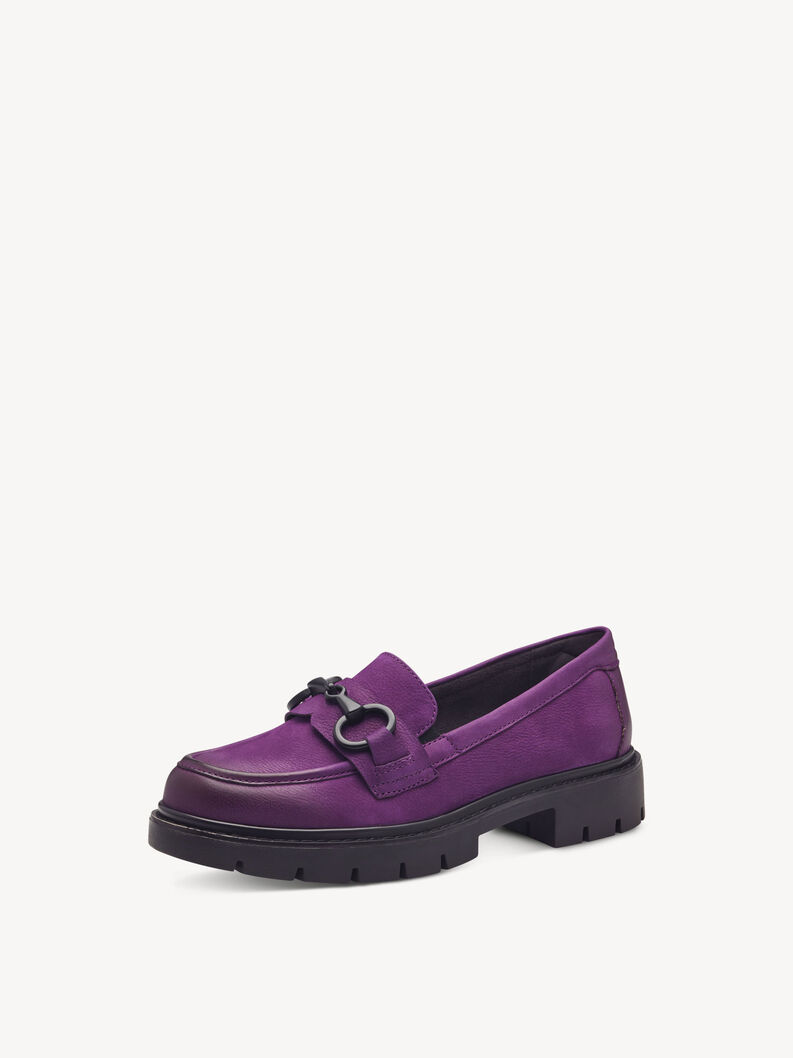 Slipper - purple, PURPLE NUBUK, hi-res