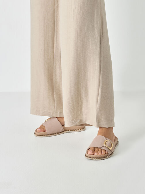 Mule, BEIGE SUEDE, hi-res