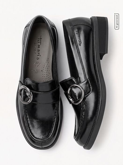 Instappers, BLACK PATENT, hi-res