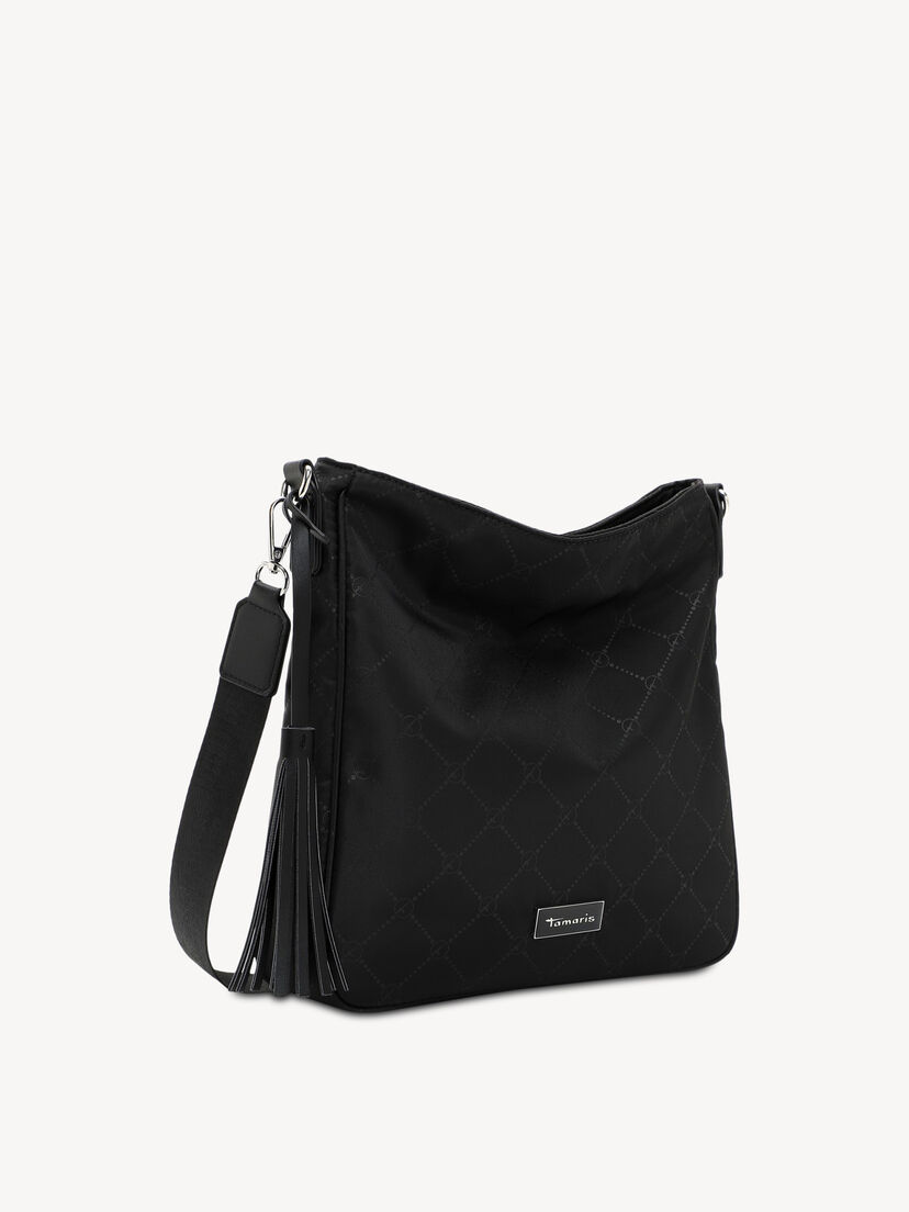 Schoudertas - zwart, black, hi-res