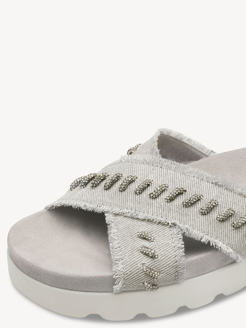 Slipper - grijs, GREY, hi-res