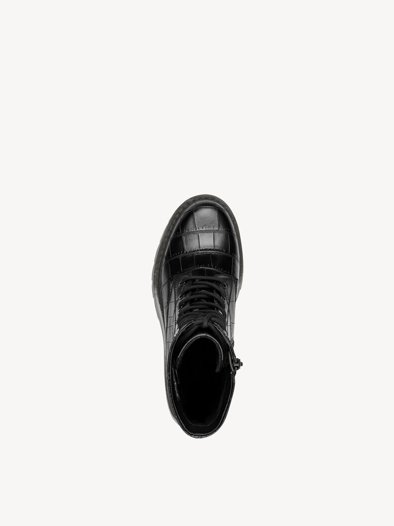 Stiefelette - schwarz, BLACK CROCO, hi-res