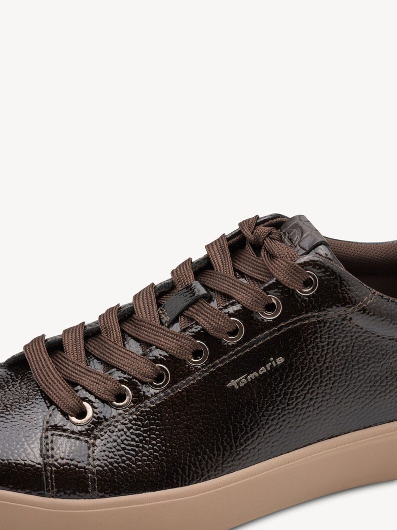 Basket - marron, MOCCA PATENT, hi-res