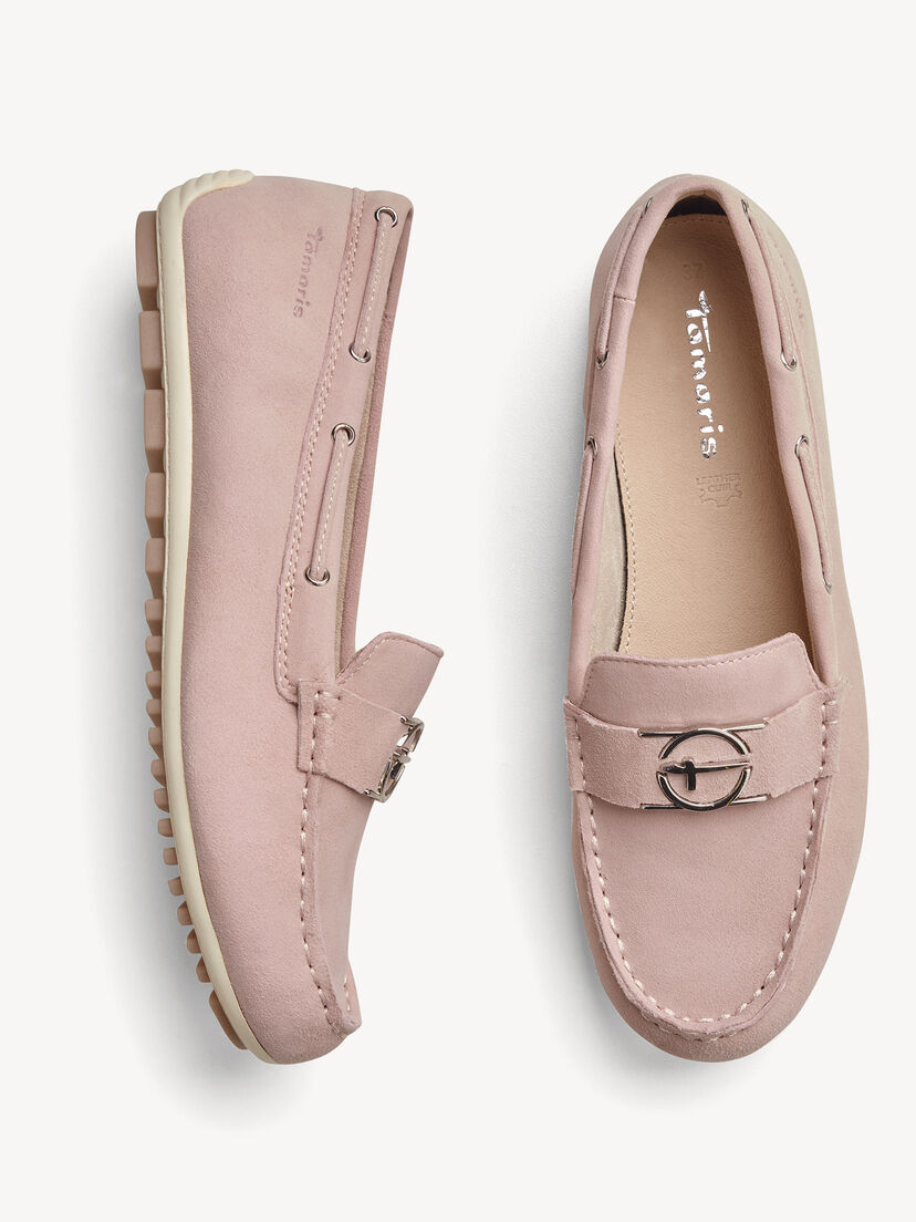 Leren Mocassin - roze, ROSE, hi-res