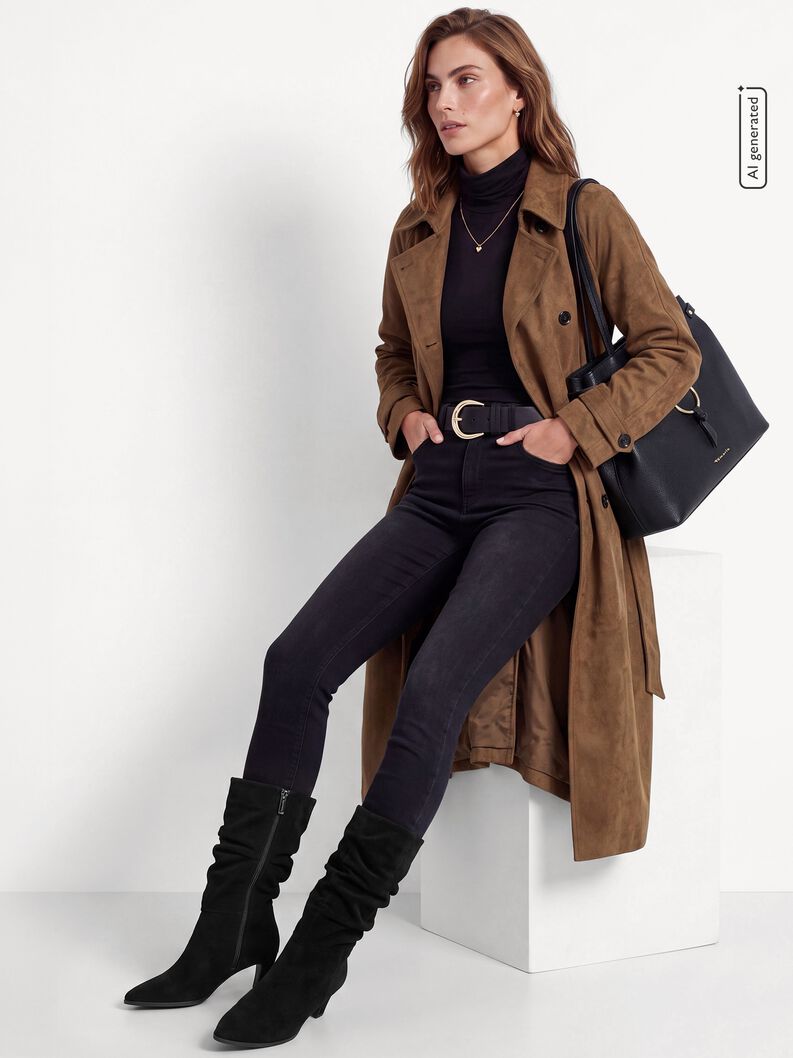 Bootie, BLACK, hi-res