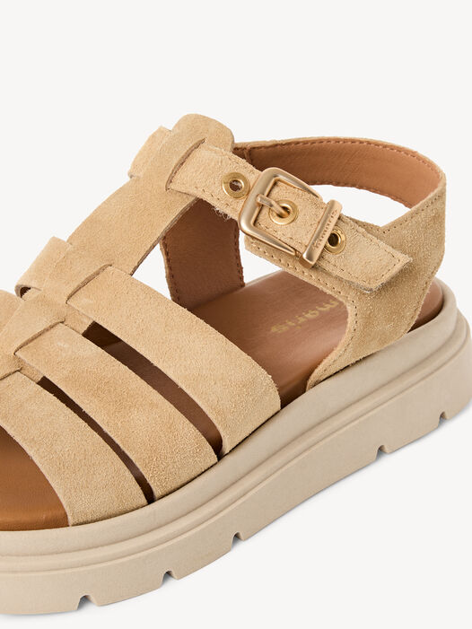 Sandaaltje, beige, hi-res