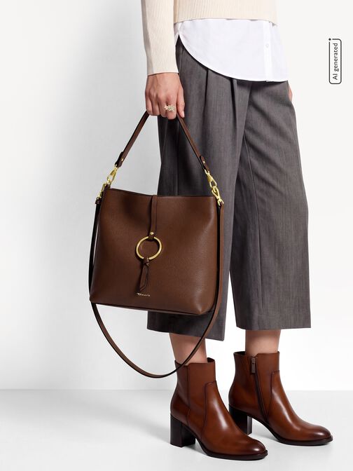 Bag, cognac, hi-res