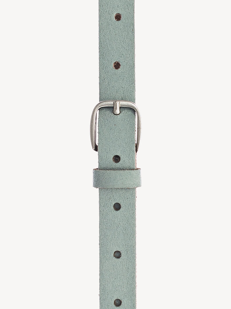 Leather Belt - turquoise, aquamarinblau, hi-res