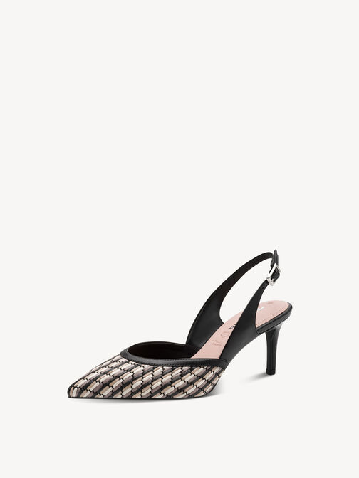 escarpin, BLACK COMB, hi-res