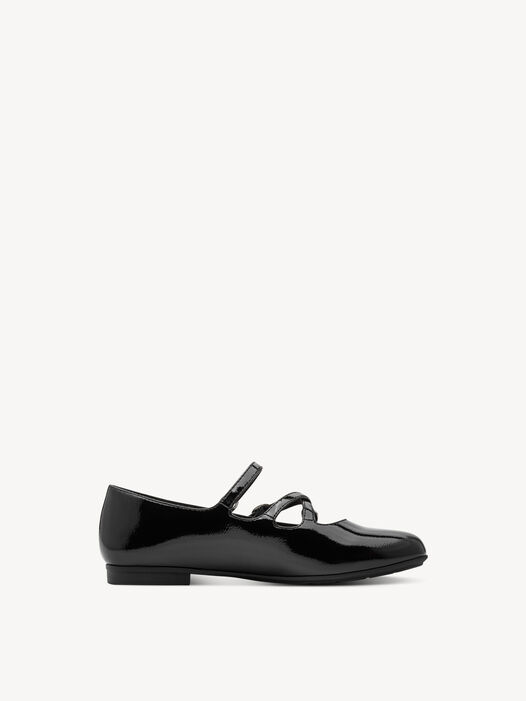 Ballerina, BLACK PATENT, hi-res