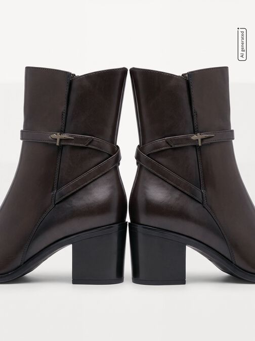Stiefelette, MAHOGANY, hi-res