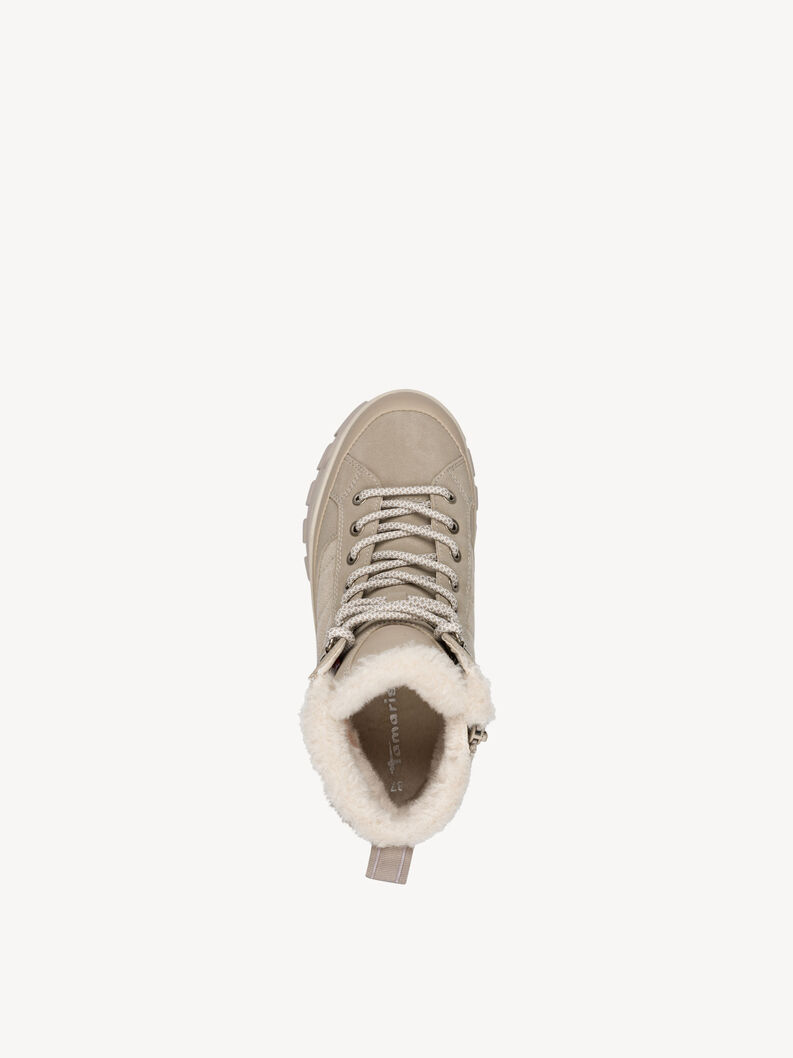 Bootie - beige warm lining, TAUPE, hi-res