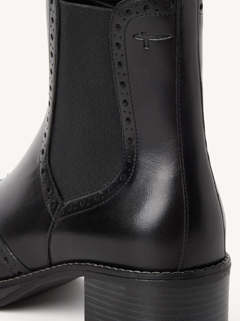 Chelseaboot, BLACK LEATHER, hi-res