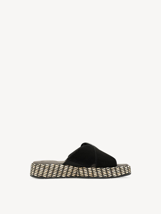 Slipper, BLACK, hi-res