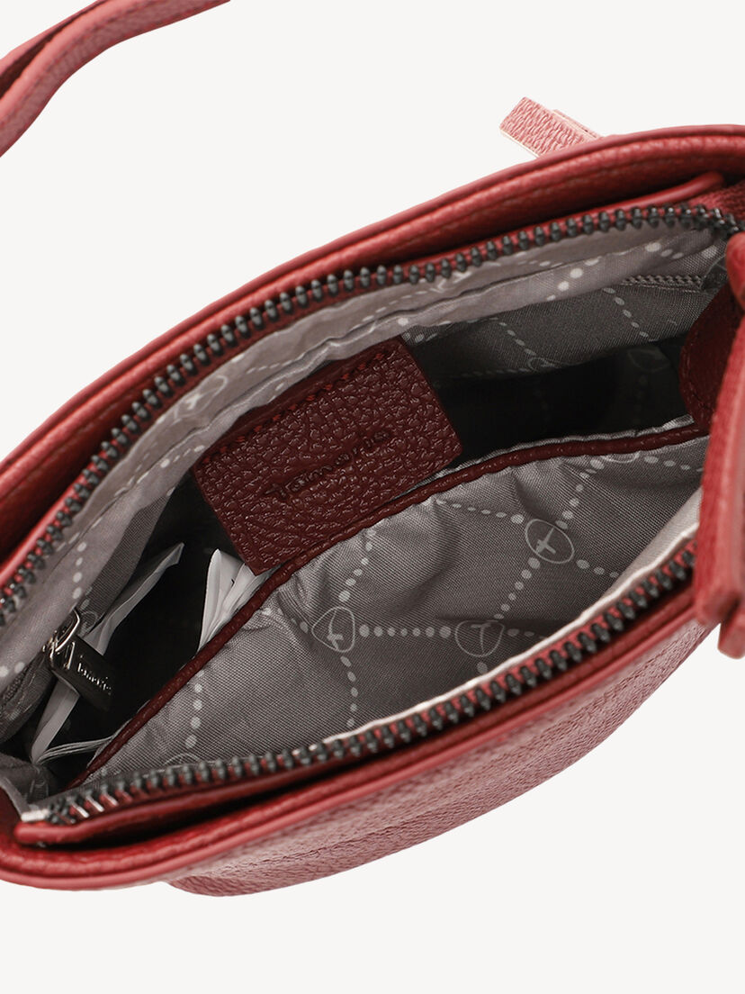 Schoudertas - rood, darkwine, hi-res