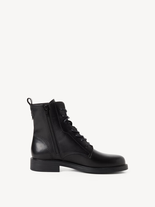 Stiefelette, BLACK LEATHER, hi-res