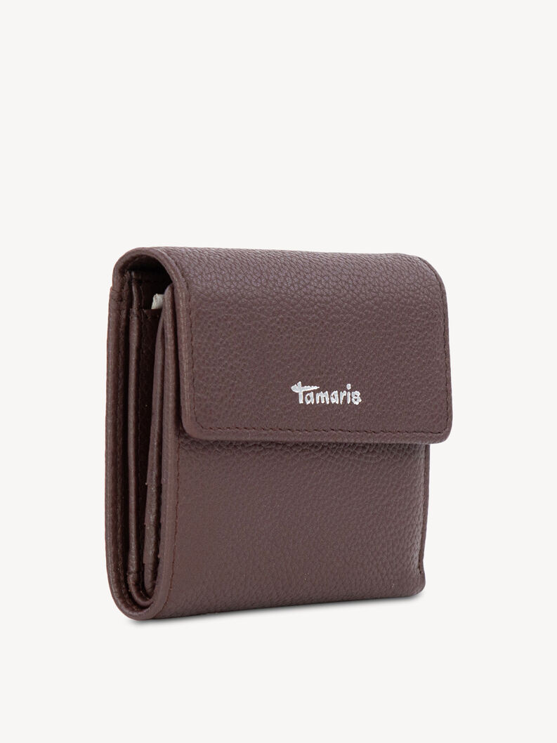 Leather Wallet - brown, brown, hi-res
