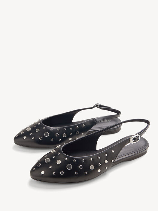 Slingpumps, BLACK, hi-res