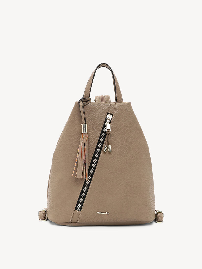 Backpack - brown, taupe, hi-res